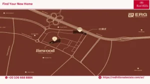 موقع-كمبوند-لين-وود-القاهرة-الجديدة